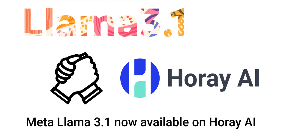 Meta Llama 3.1 now available on Horay AI